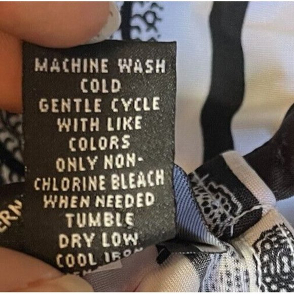 INC WOMEN TOP Size L Multi Color Sleeveless - Picture 7 of 13